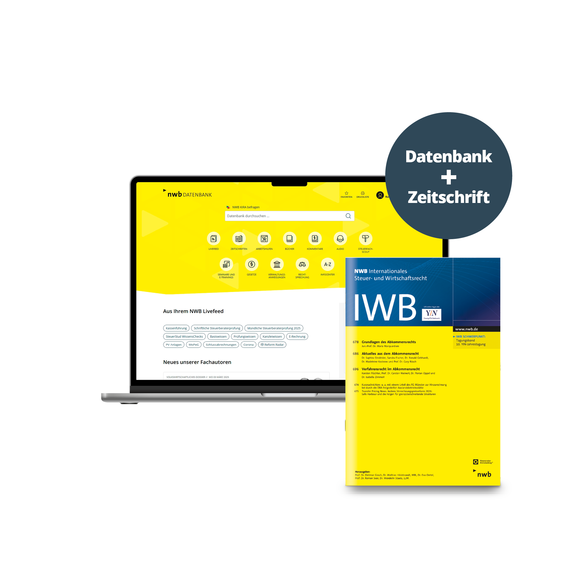 NWB Datenbank und Zeitschrift