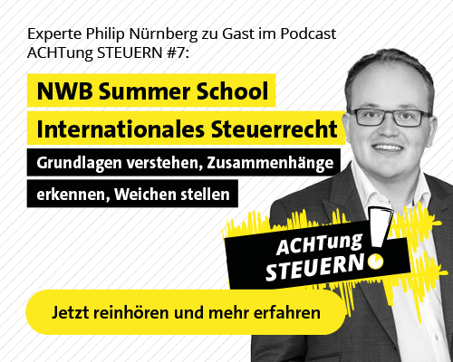 NWB Summer School Internationales Steuerrecht
