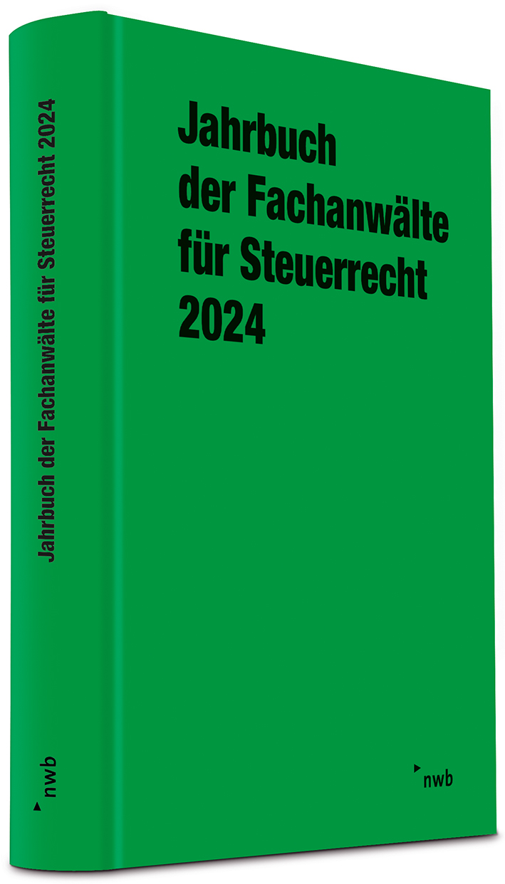 Buch Cover Jahrbuch der Fachanwälte für Steuerrecht 2024 nwb Verlag