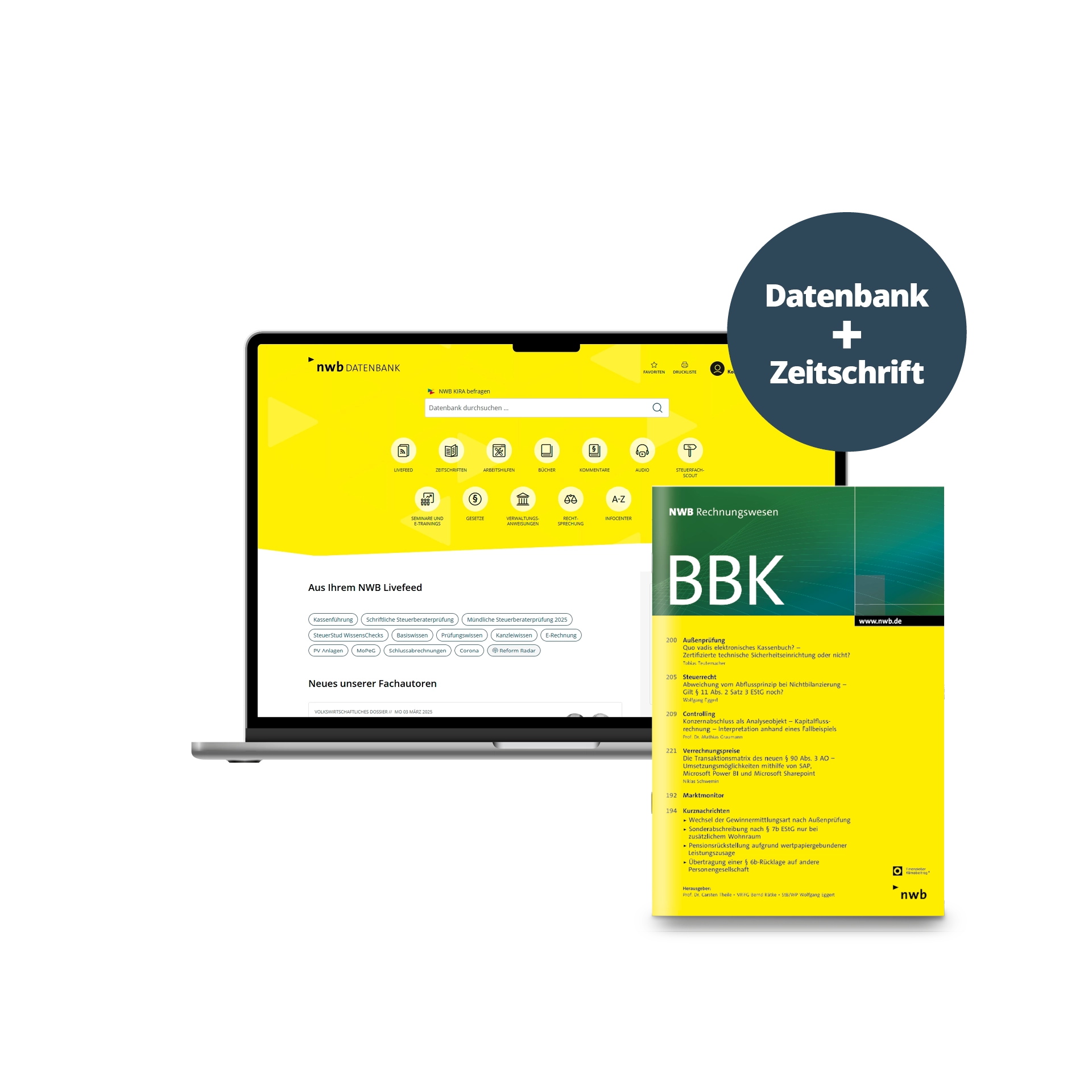 NWB Datenbank und Zeitschrift