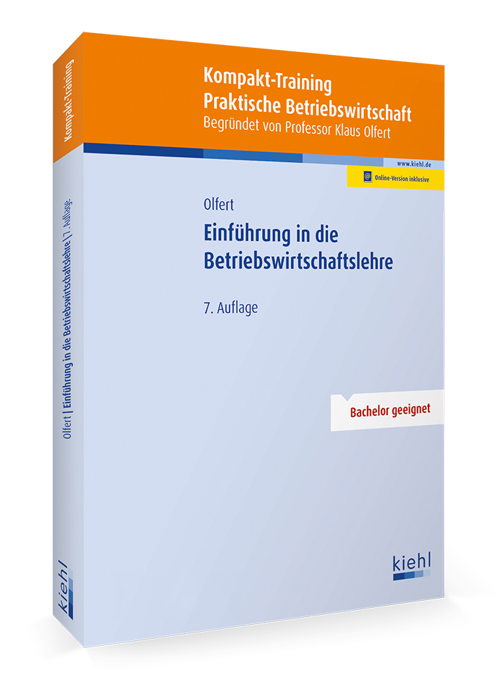 Cover des Fachbuchs "Kompakt-Training Einführung in die Betriebswirtschaftslehre" | nwb Verlag