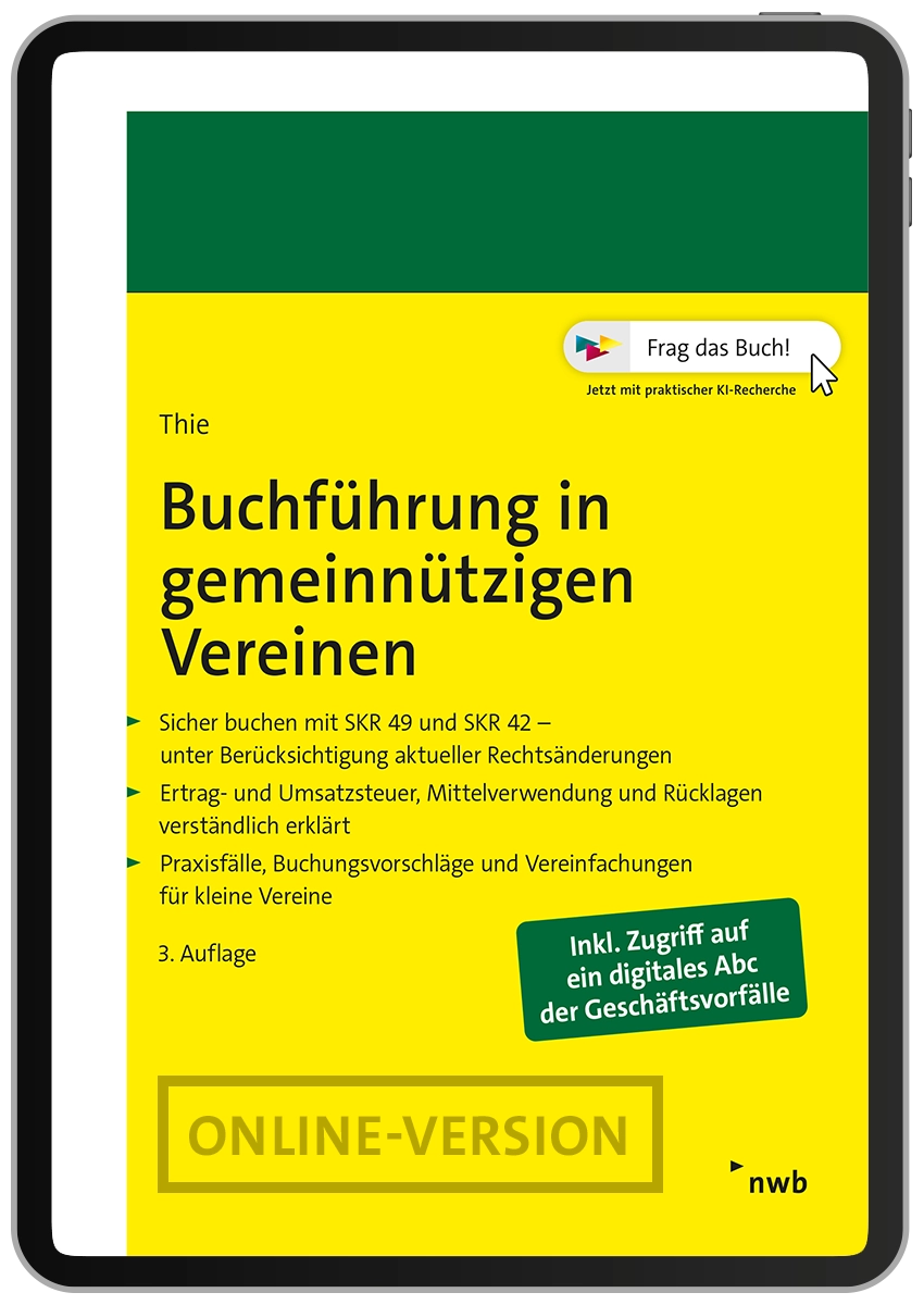 Buchführung in gemeinnützigen Vereinen