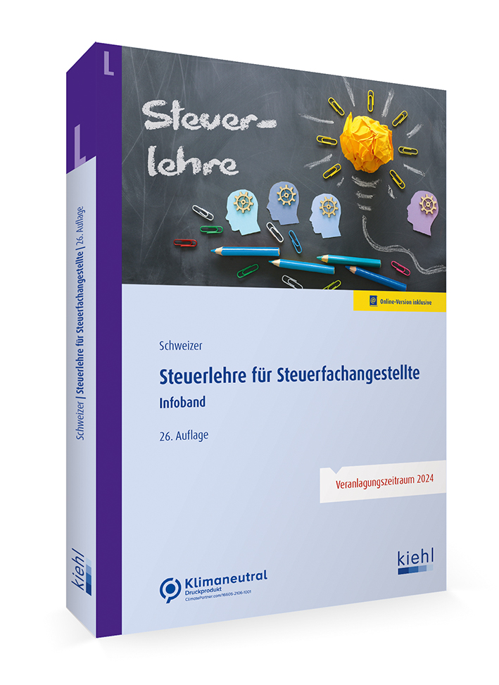 Buch Cover Steuerlehre für Steuerfachangestellte kiehl Verlag