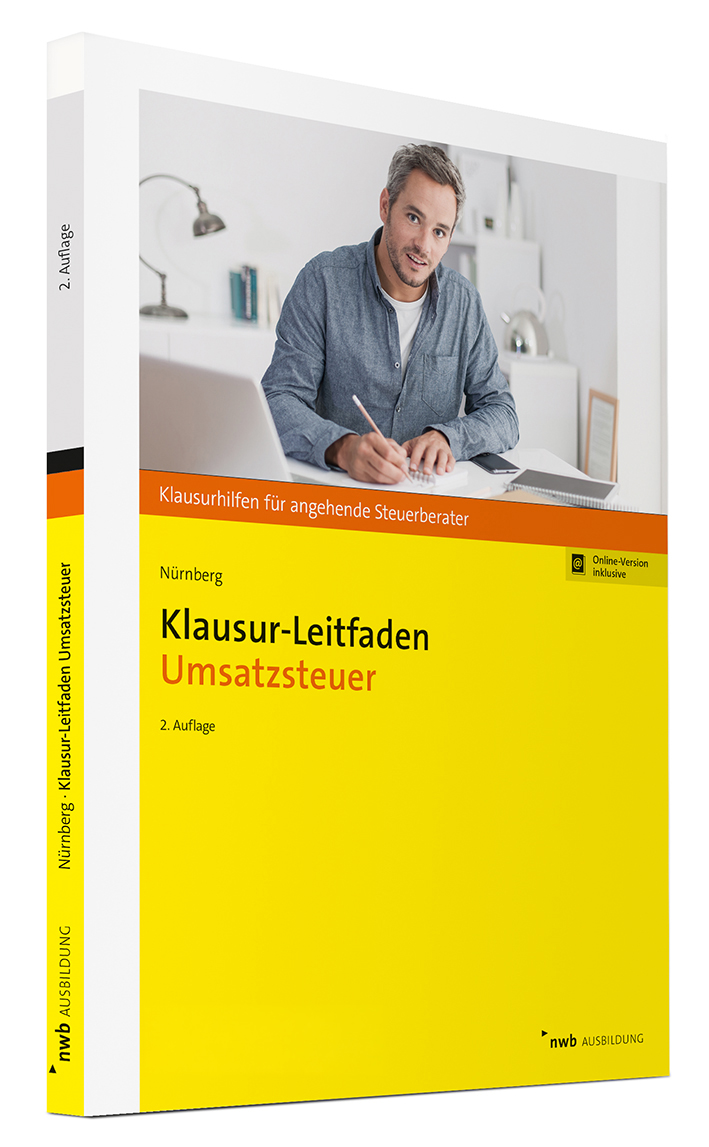 Cover des Fachbuchs "Klausur-Leitfaden Umsatzsteuer" | nwb Verlag