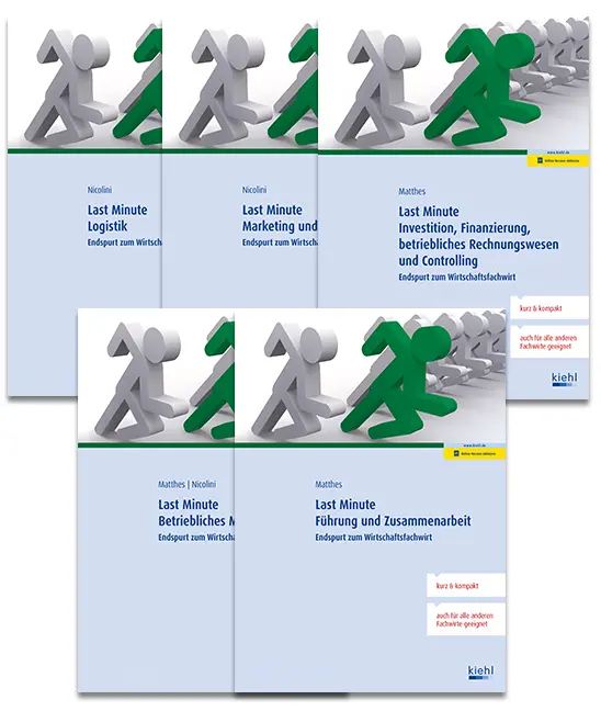 Cover  Bücherpaket: Last Minute Wirtschaftsfachwirteprüfung - Komplettpaket Handlungsspezifische Qualifikationen