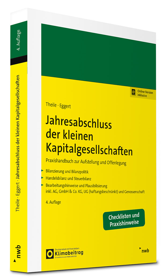 Jahresabschluss der kleinen Kapitalgesellschaften