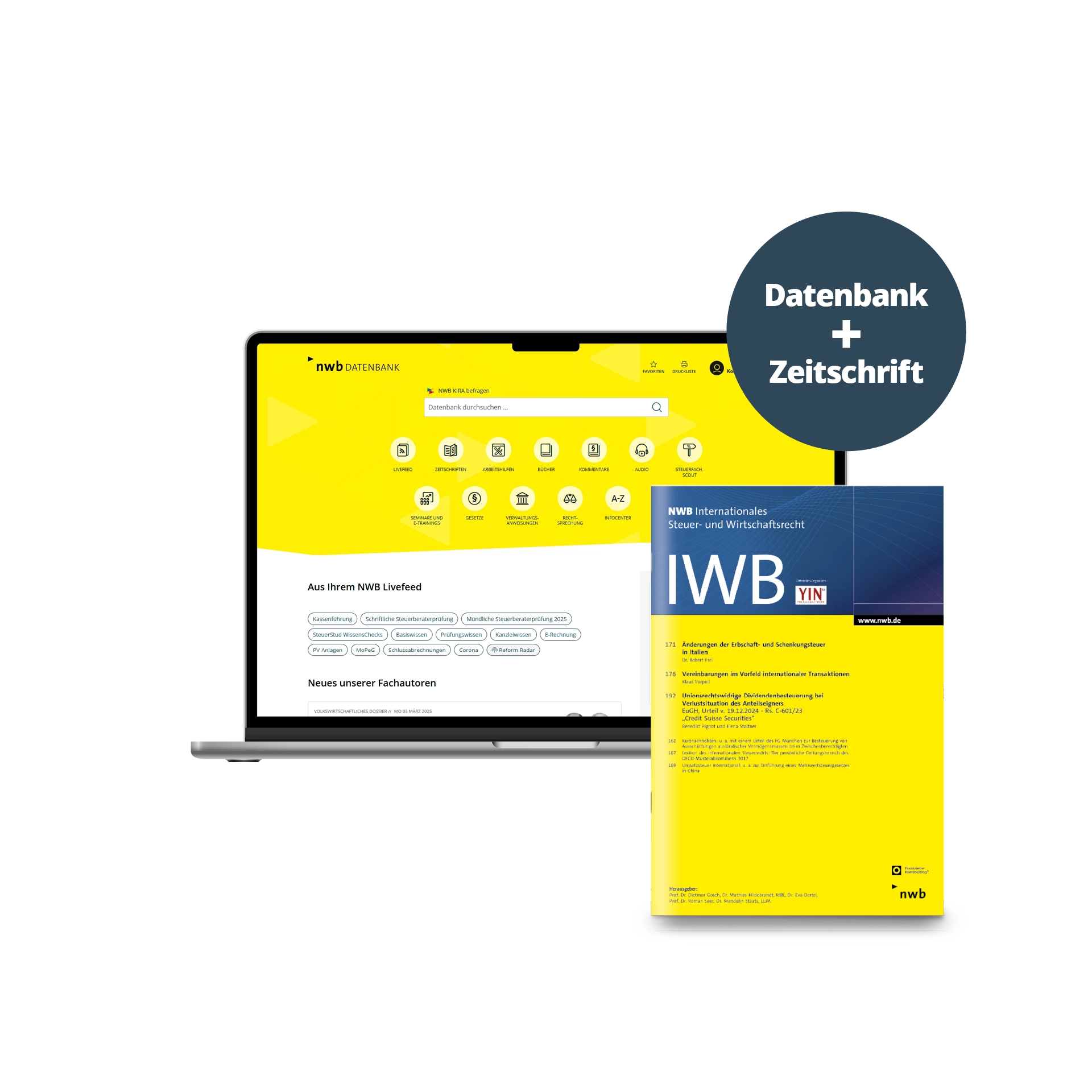 NWB Datenbank und Zeitschrift