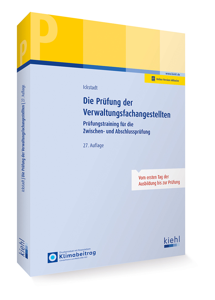 Die Prüfung der Verwaltungsfachangestellten