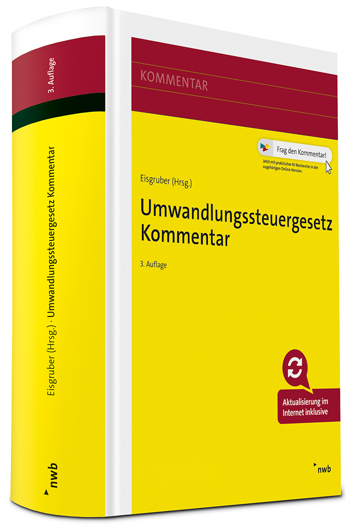 Cover des Fachbuchs "Umwandlungssteuergesetz Kommentar" | nwb Verlag