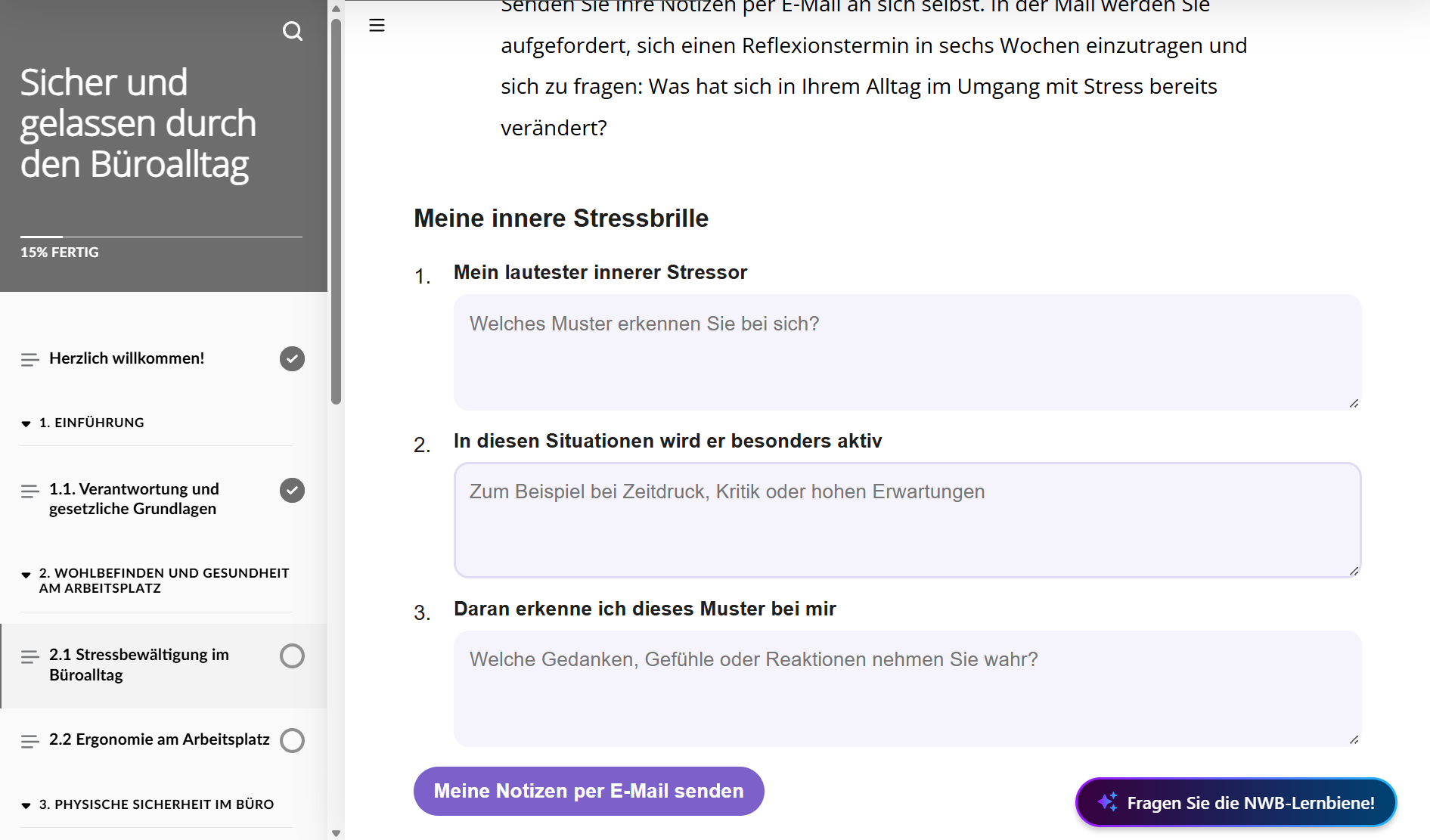 Sicher und gelassen durch den Büroalltag