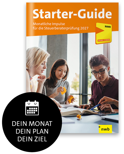 Starter-Guide 2027 - Monatliche Impulse zur Steuerberaterpruefung