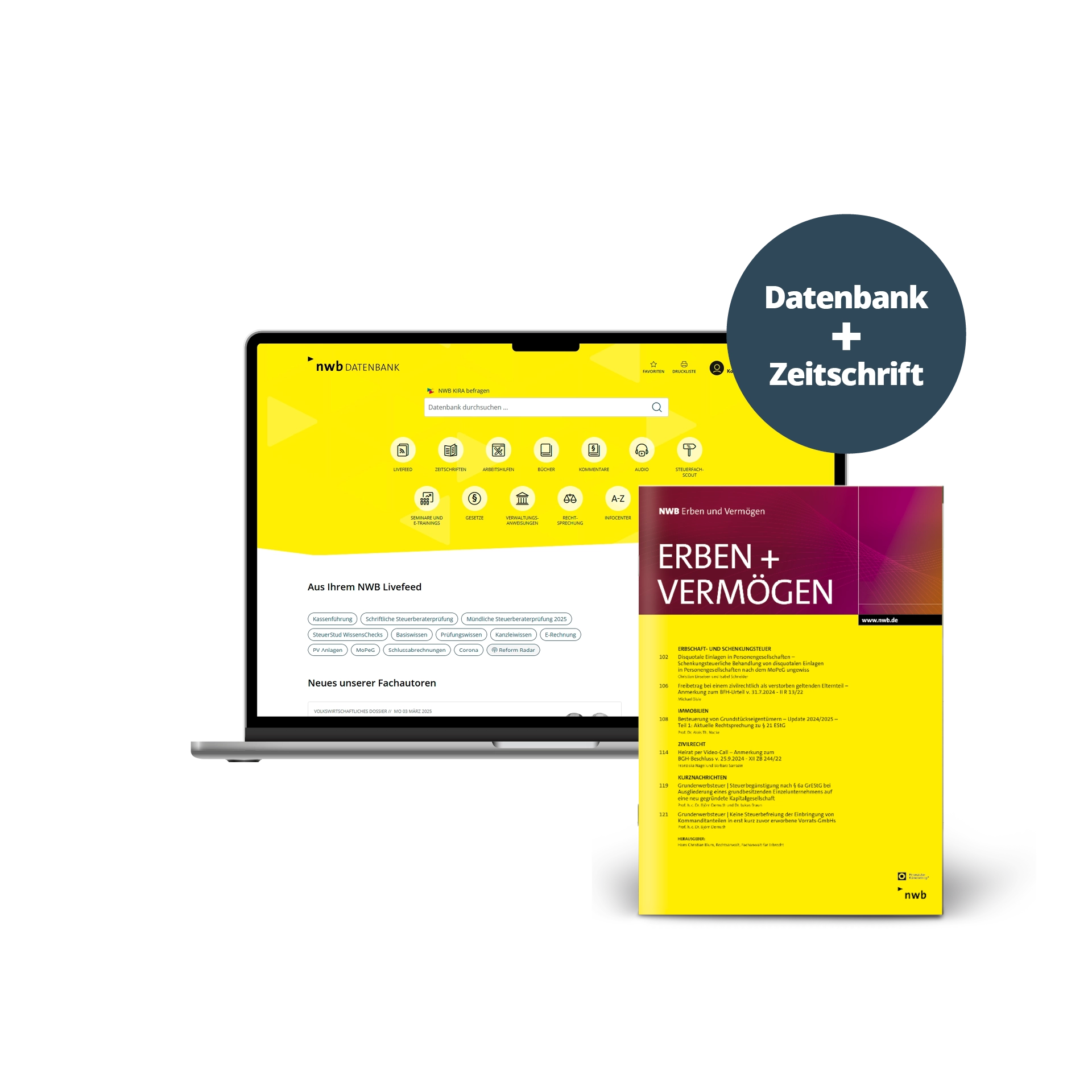 NWB Datenbank und Zeitschrift