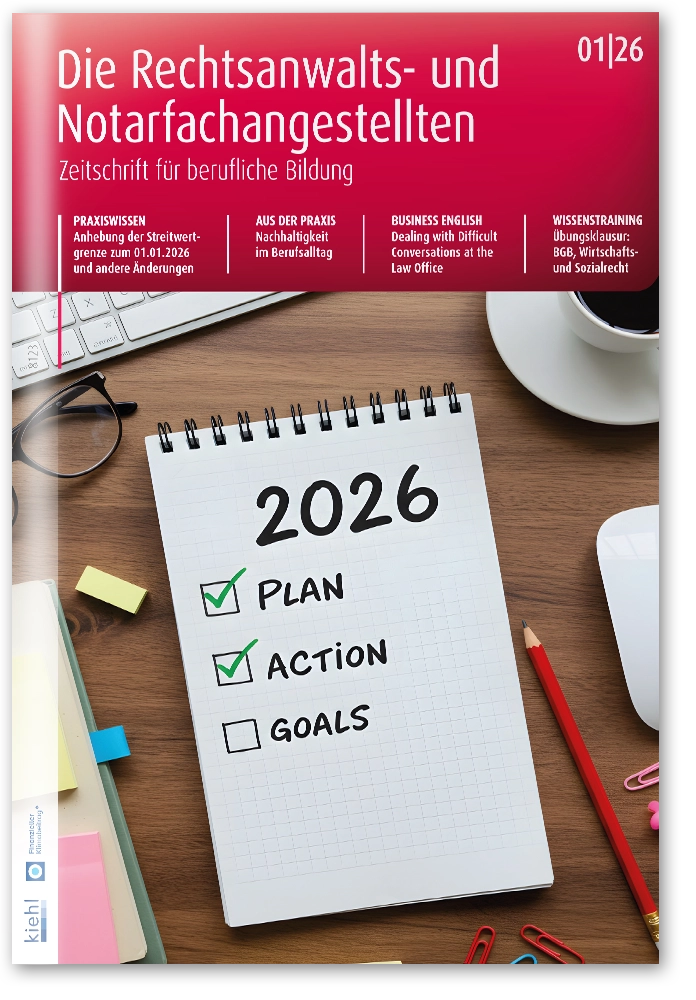 Die Rechtsanwalts- und Notarfachangestellten