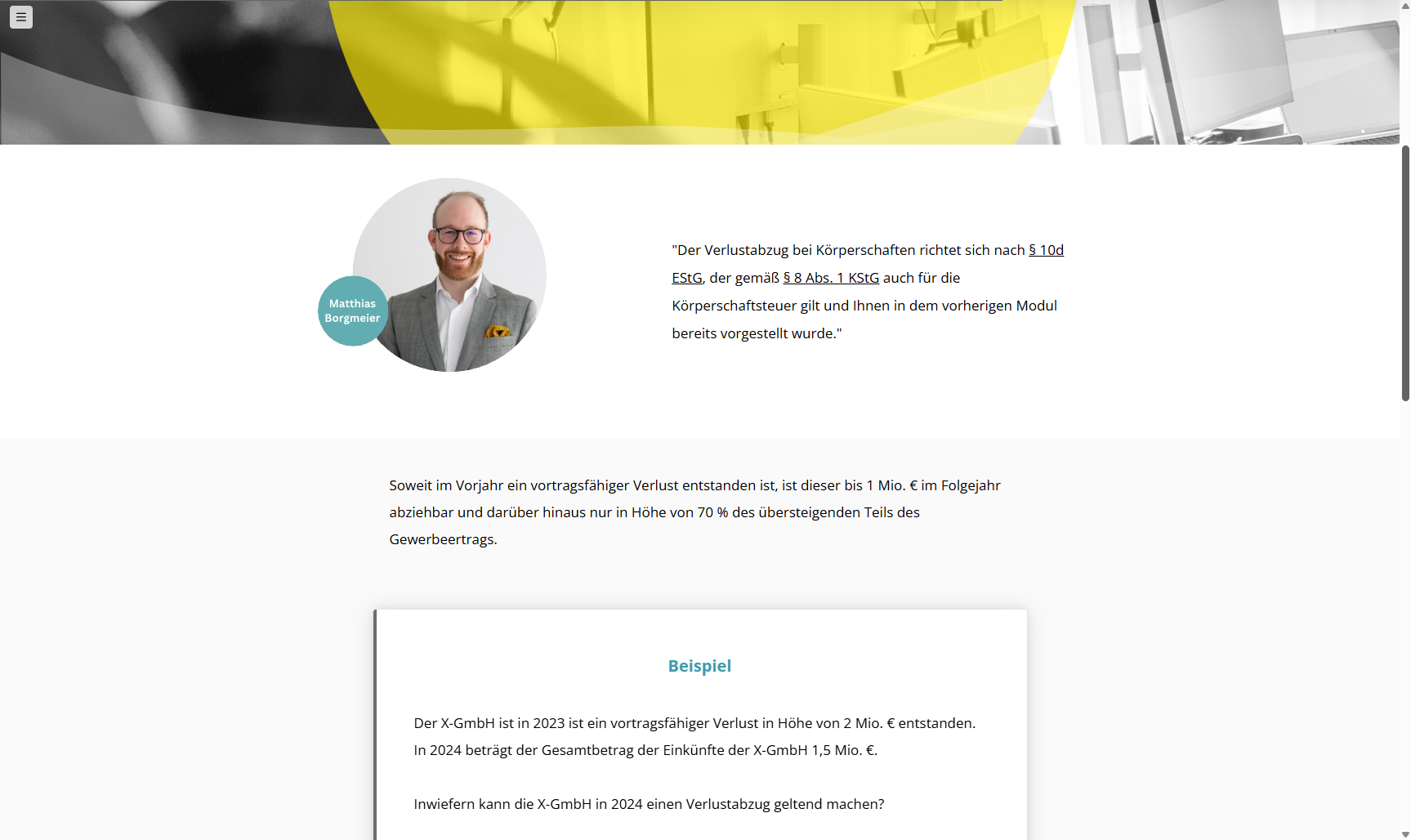Körperschaftsteuer leicht gemacht – Das effiziente E-Training für den sicheren Start in Beratung und Praxis