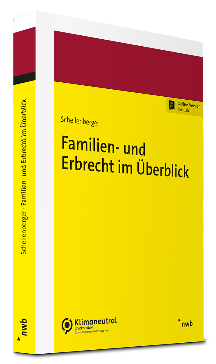 Buch Cover Familien- und Erbrecht im Überblick erschienen im NWB Verlag
