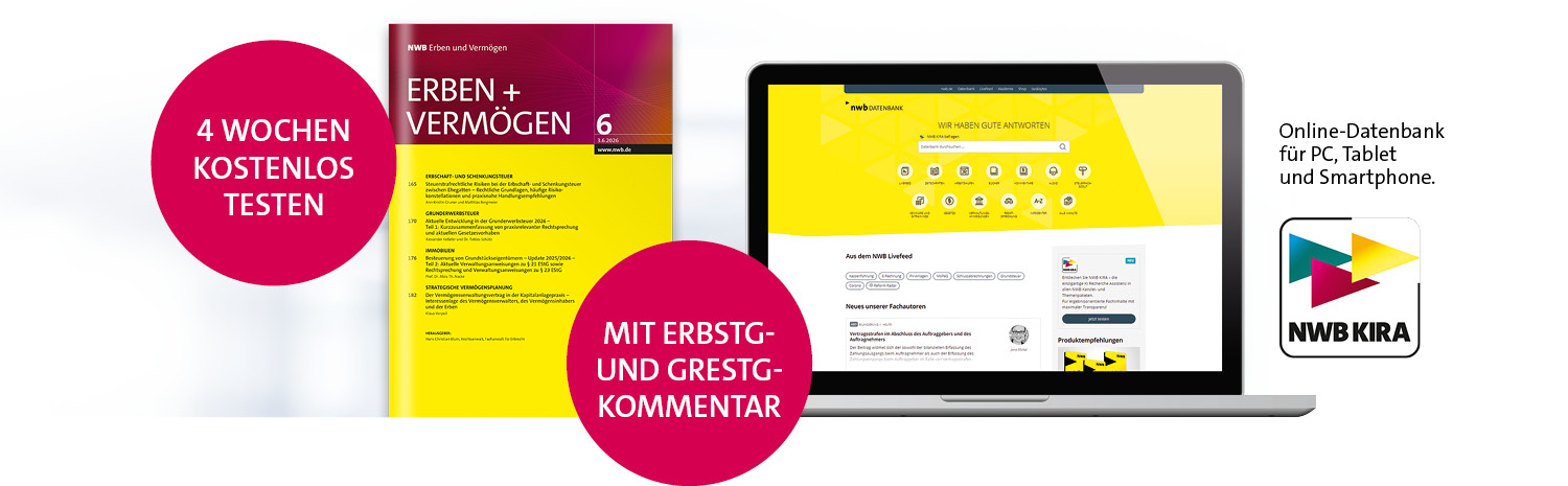 Bannerbühne Produkt Erben und Vermoegen