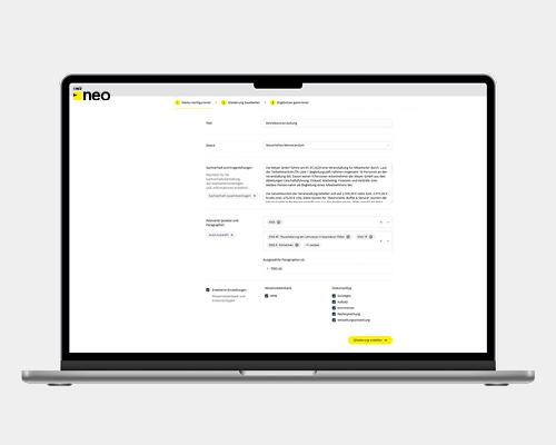 NWB NEO Memo
