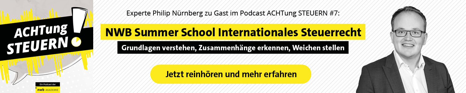 NWB Summer School Internationales Steuerrecht