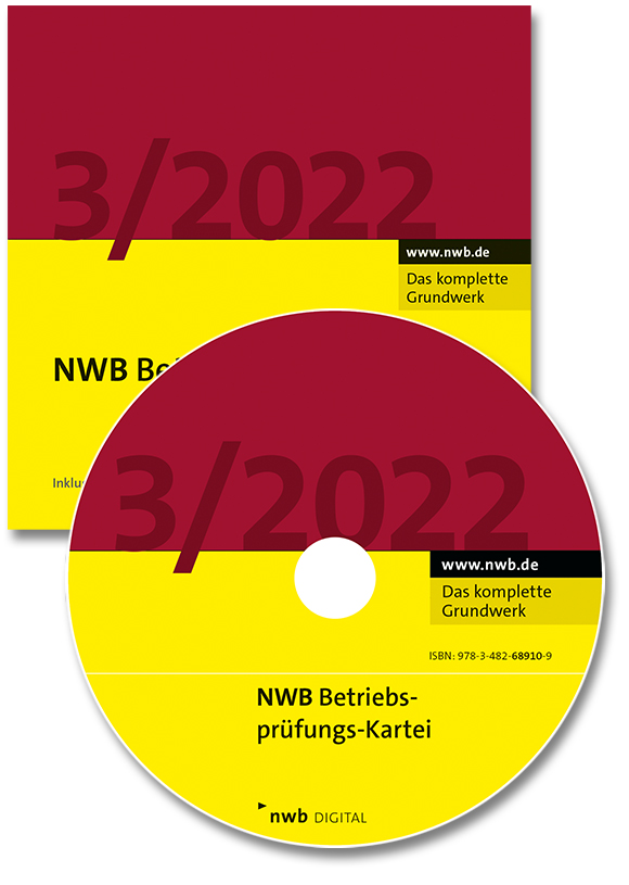 NWB Betriebsprüfungs-Kartei DVD 3/2022