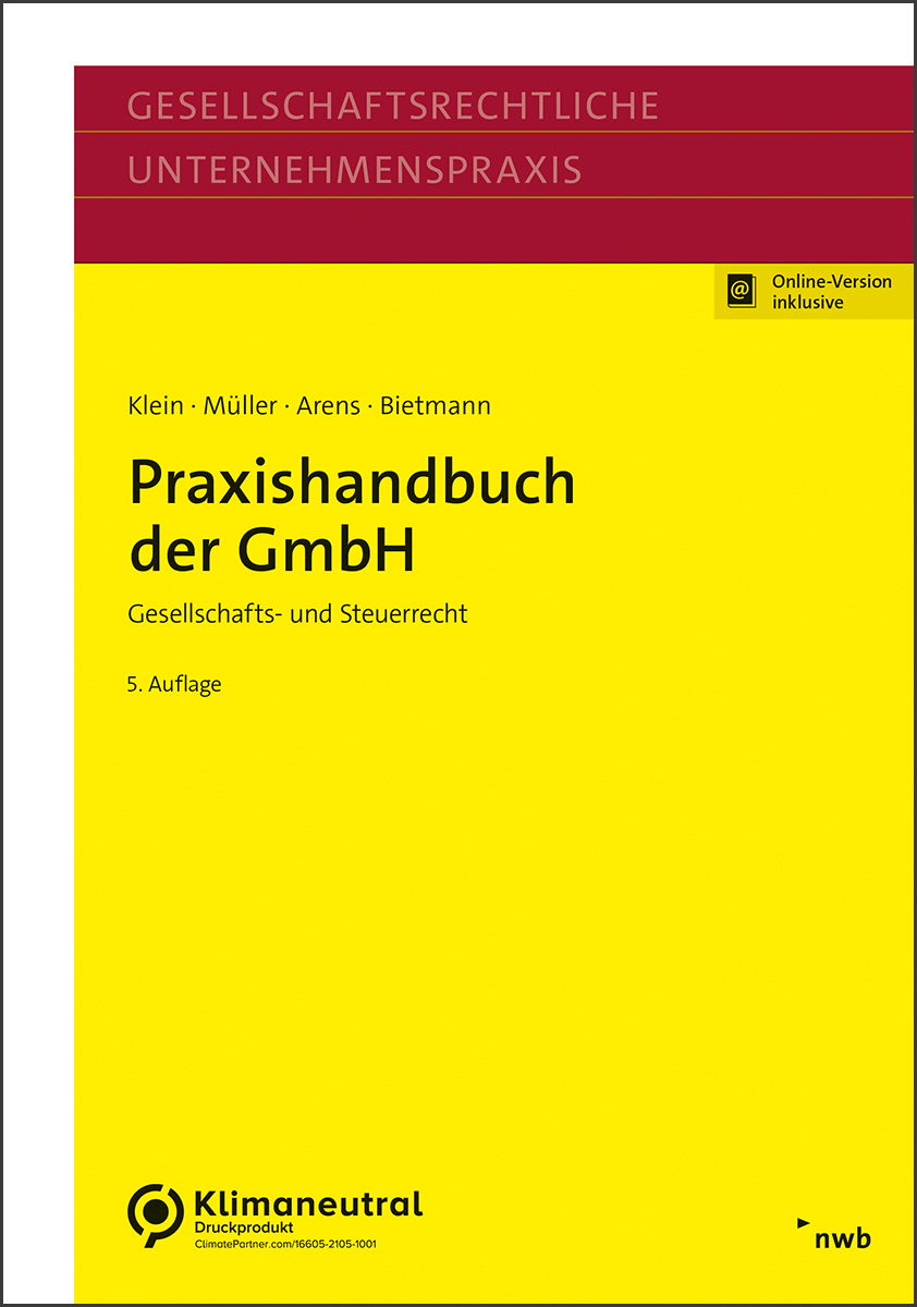 Praxishandbuch der GmbH
