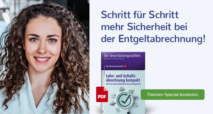 Banner MArketing Aktion  "Die Steuerfachangestellten"