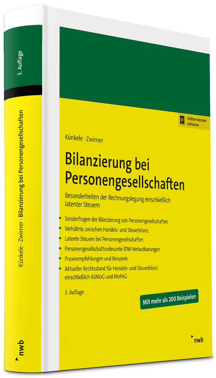 Cover des Fachbuchs "Bilanzierung bei Personengesellschaften" | nwb Verlag