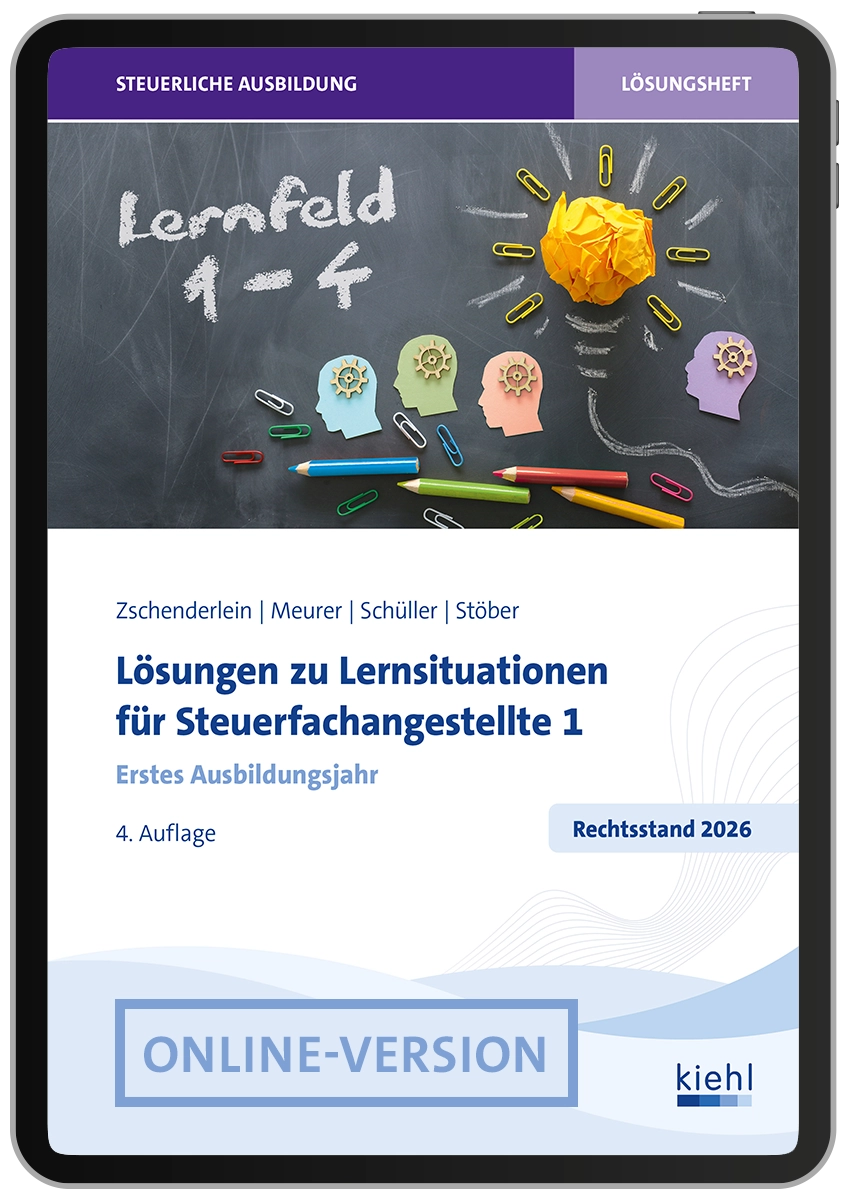 Lösungen zu Lernsituationen für Steuerfachangestellte 1