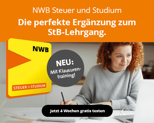 NWB Steuer und Studium