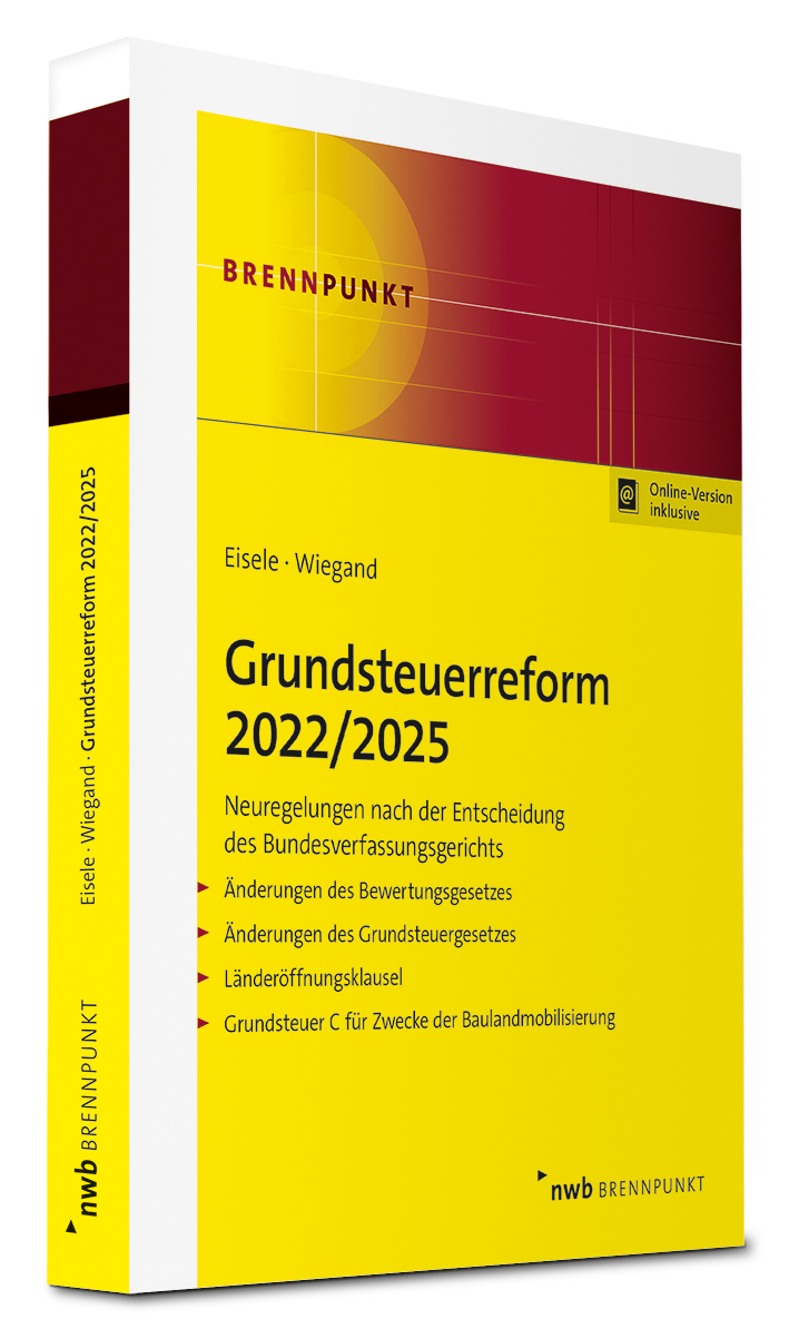 Grundsteuerreform 2022/2025 - Ausgabeart: Online-Version