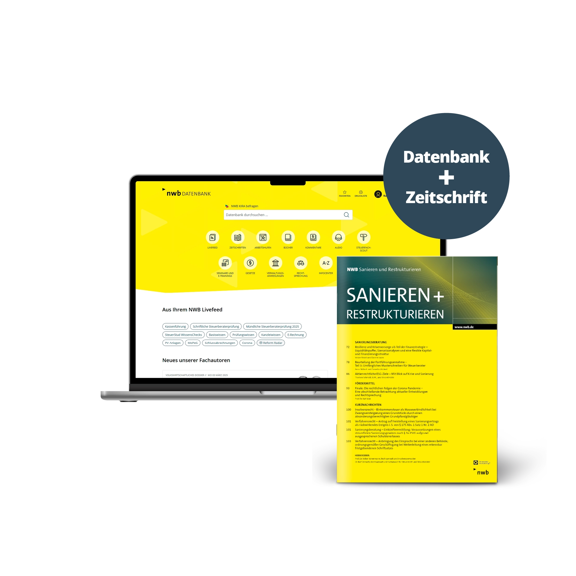 NWB Datenbank und Zeitschrift