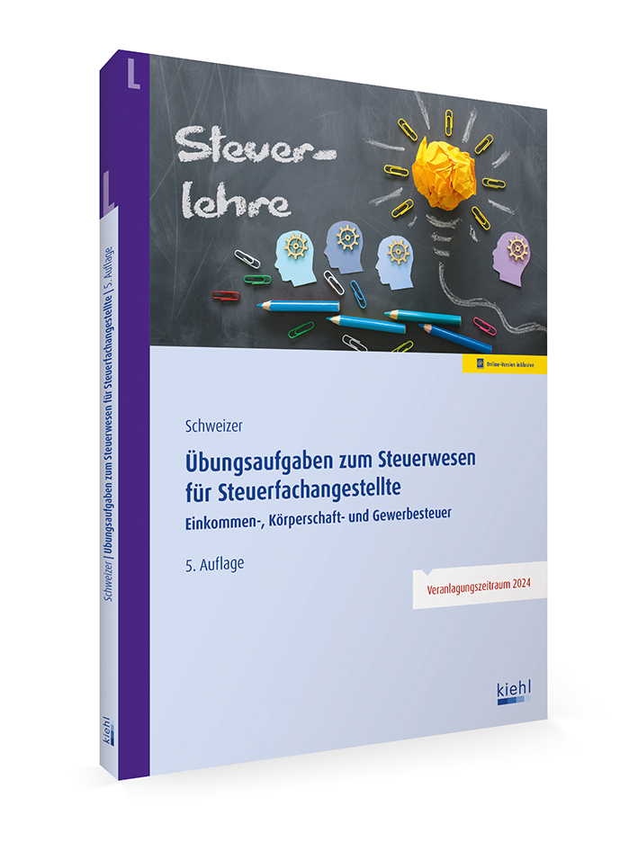 Cover des Fachbuchs "Übungsaufgaben zum Steuerwesen für Steuerfachangestellte" | nwb Verlag