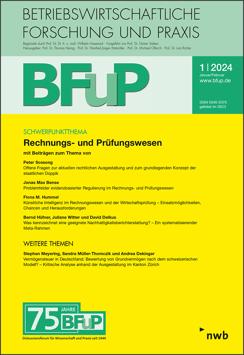 Rechnungs- und Prüfungswesen