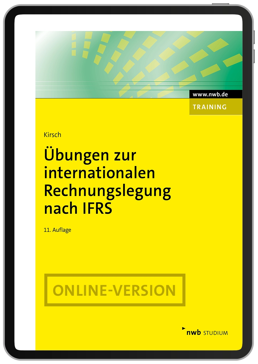 Übungen zur internationalen Rechnungslegung nach IFRS