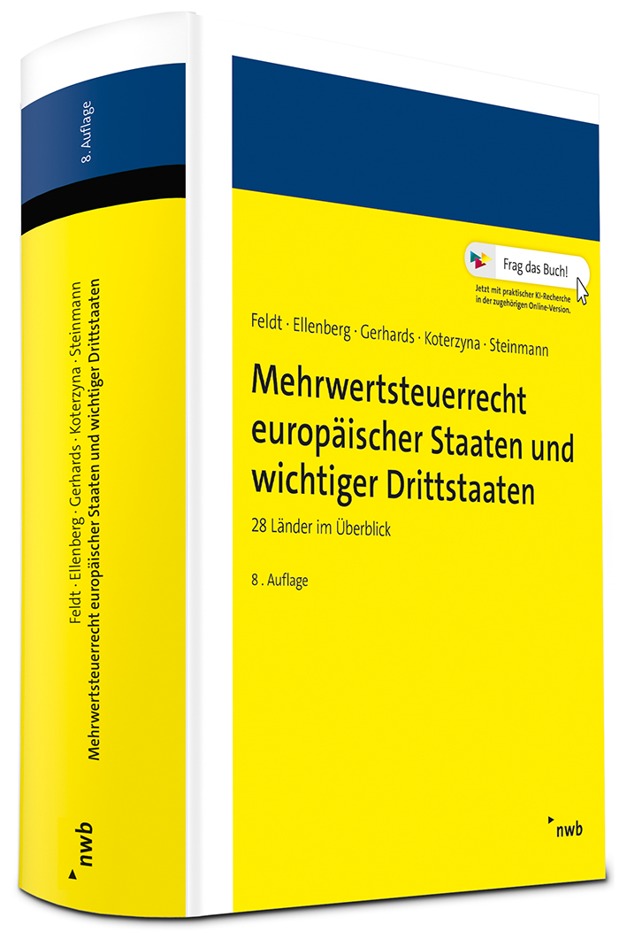 Mehrwertsteuerrecht europäischer Staaten und wichtiger Drittstaaten