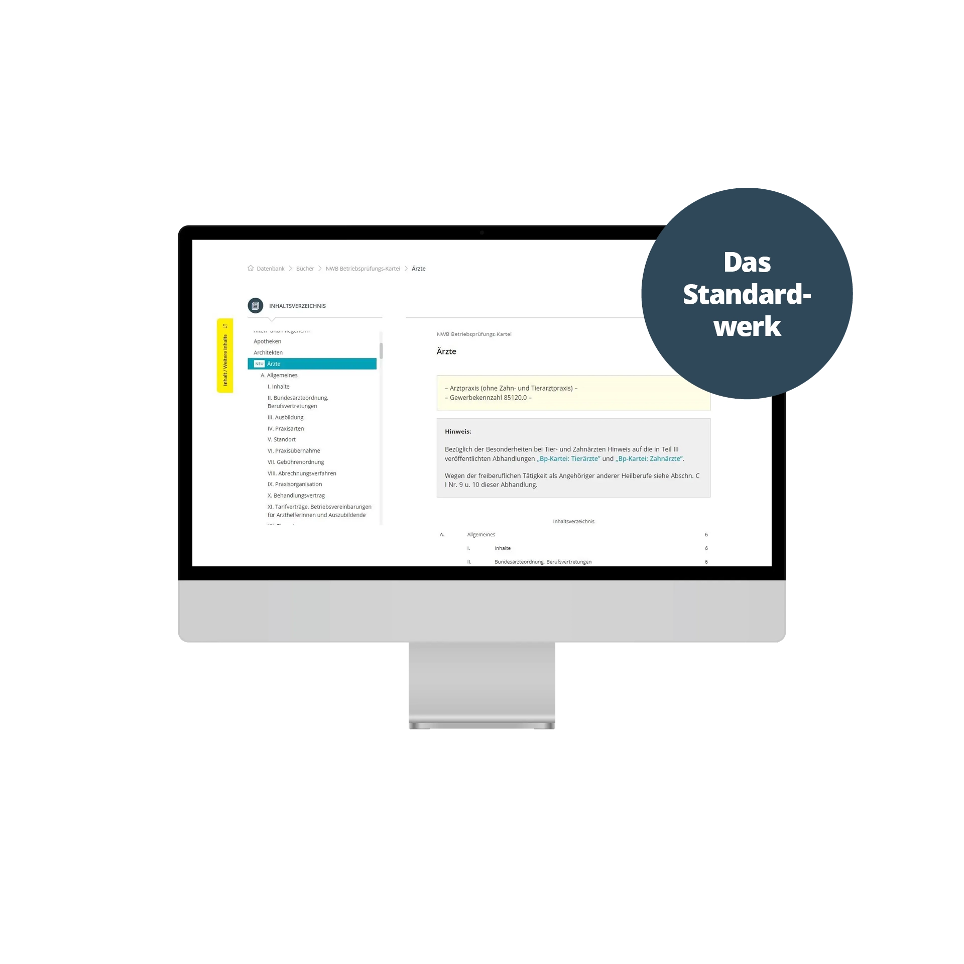 NWB Datenbank und Zeitschrift