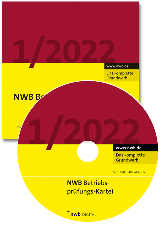 NWB Betriebsprüfungs-Kartei DVD 1/2022