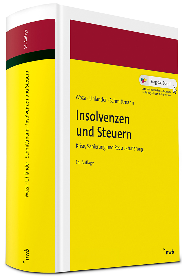 Cover des Fachbuchs "Insolvenzen und Steuern" | nwb Verlag