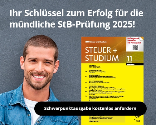 Steuer und Studium Banner