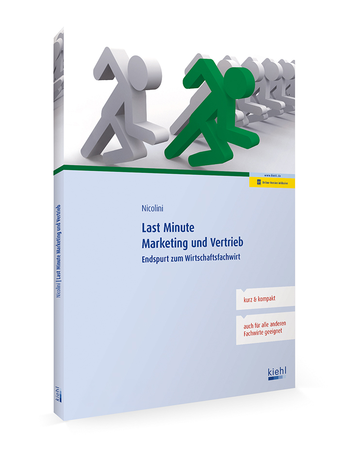 Cover des Fachbuchs "Last Minute Marketing und Vertrieb" | nwb Verlag