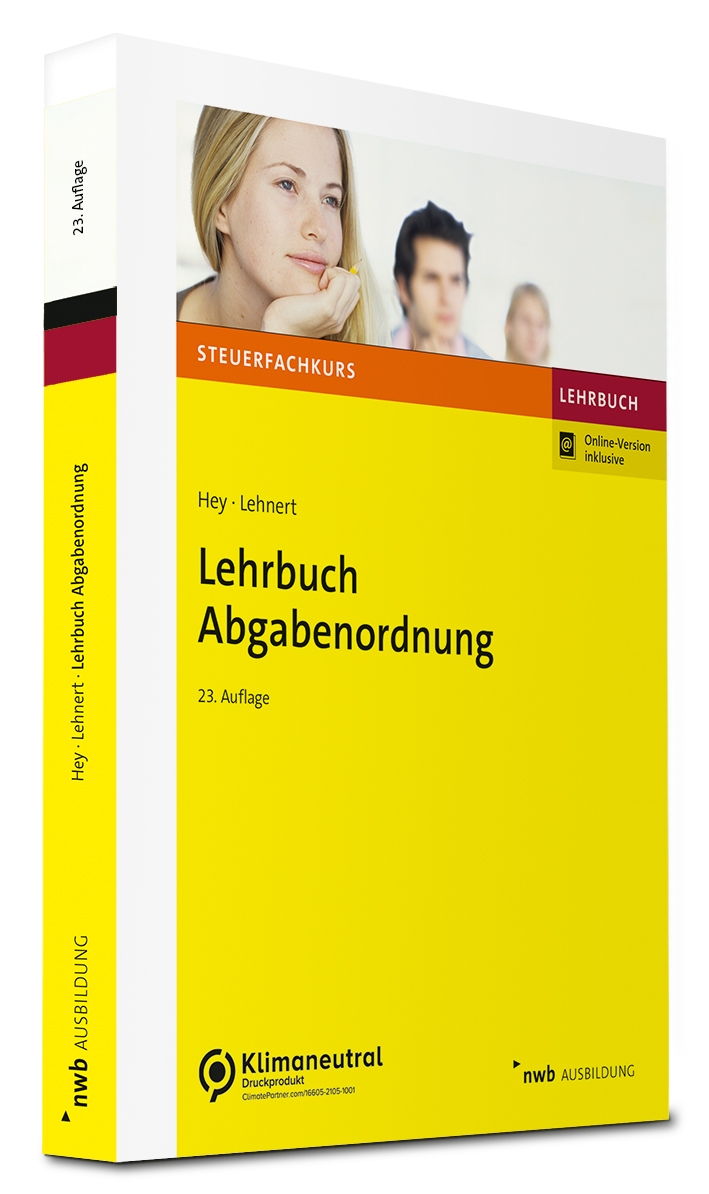 Lehrbuch Abgabenordnung | NWB Shop