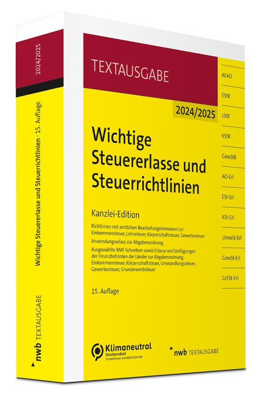 Gesetzestexte | NWB Shop