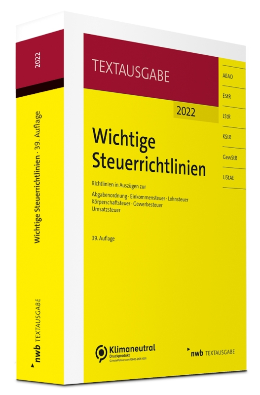 Wichtige Steuergesetze 2023 | NWB Verlag