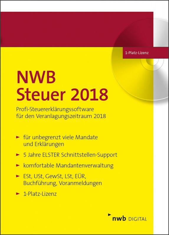 NWB Steuer 2018 | Download | 01151N